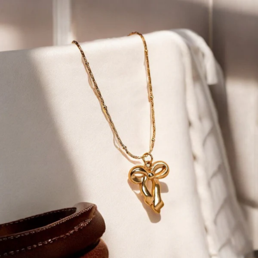 Infinity Bow Pendant