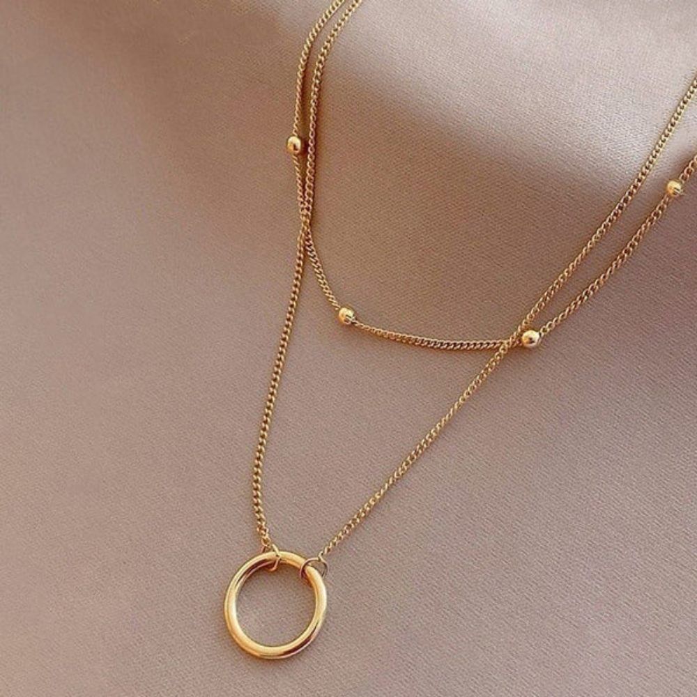 Chain Hoop Pendant