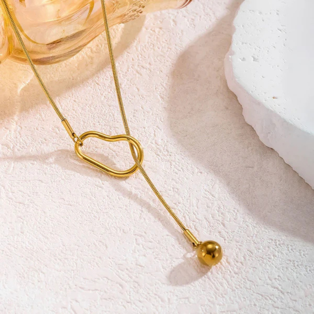 Eclipse Drop Necklace