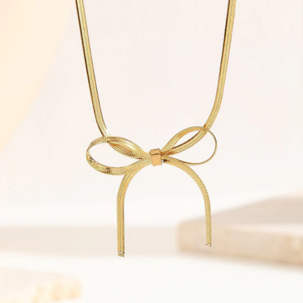 Bow Choker Necklace