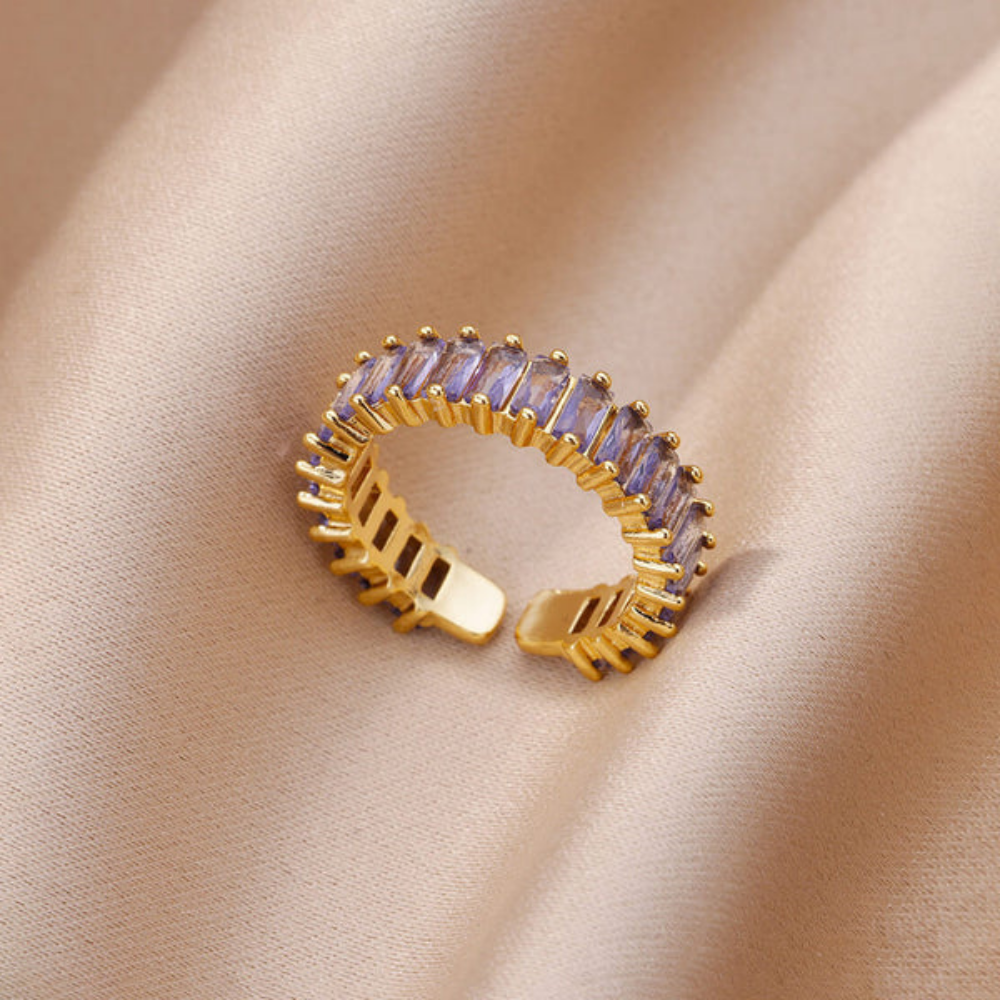 Purple Tennis Ring