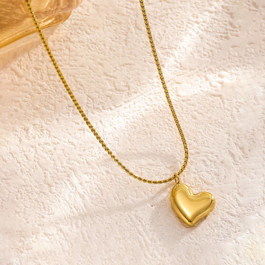 Edgy Love Pendant Necklace