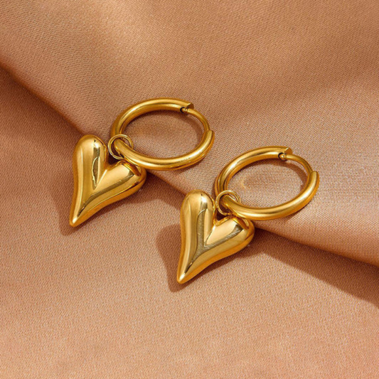 Hearty Hoops Earring