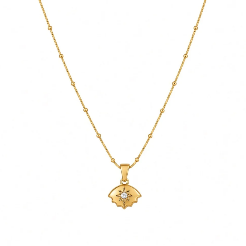 Celestial Seashell Necklace