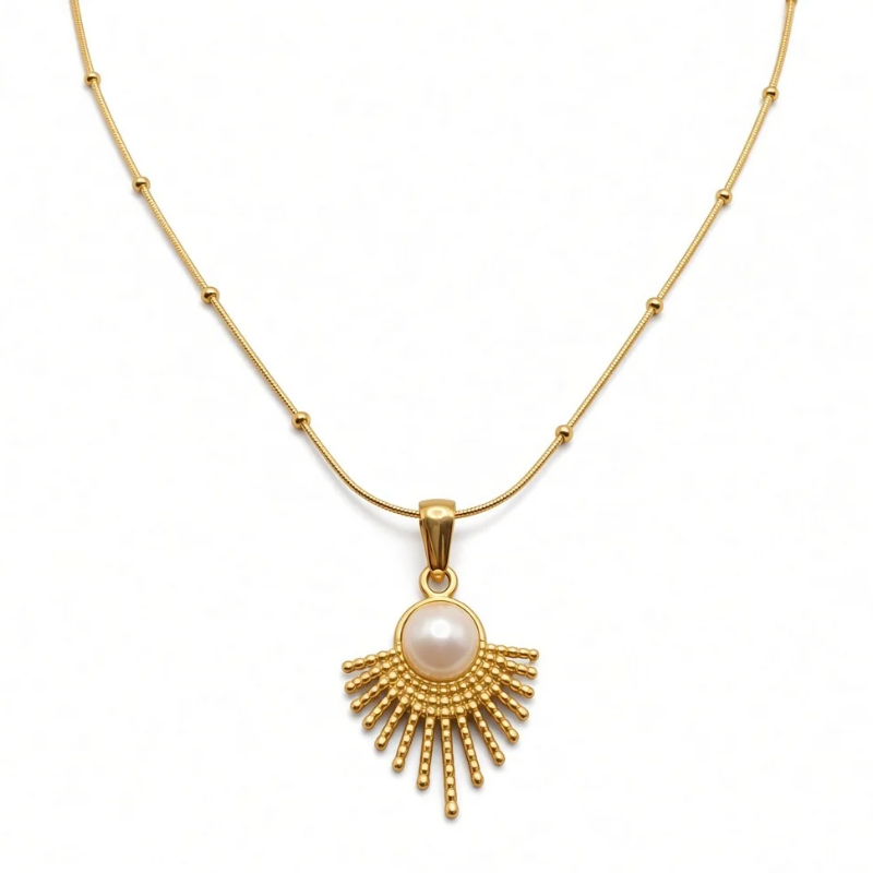 Pearl Sunrise Necklace